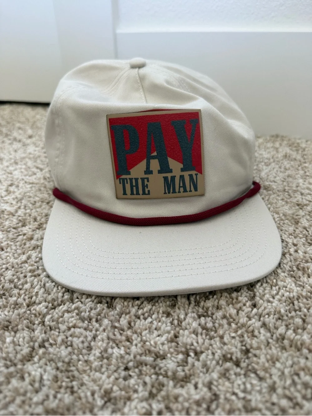 Josh Bridges 'PAY THE MAN' Rope-Trim Cap